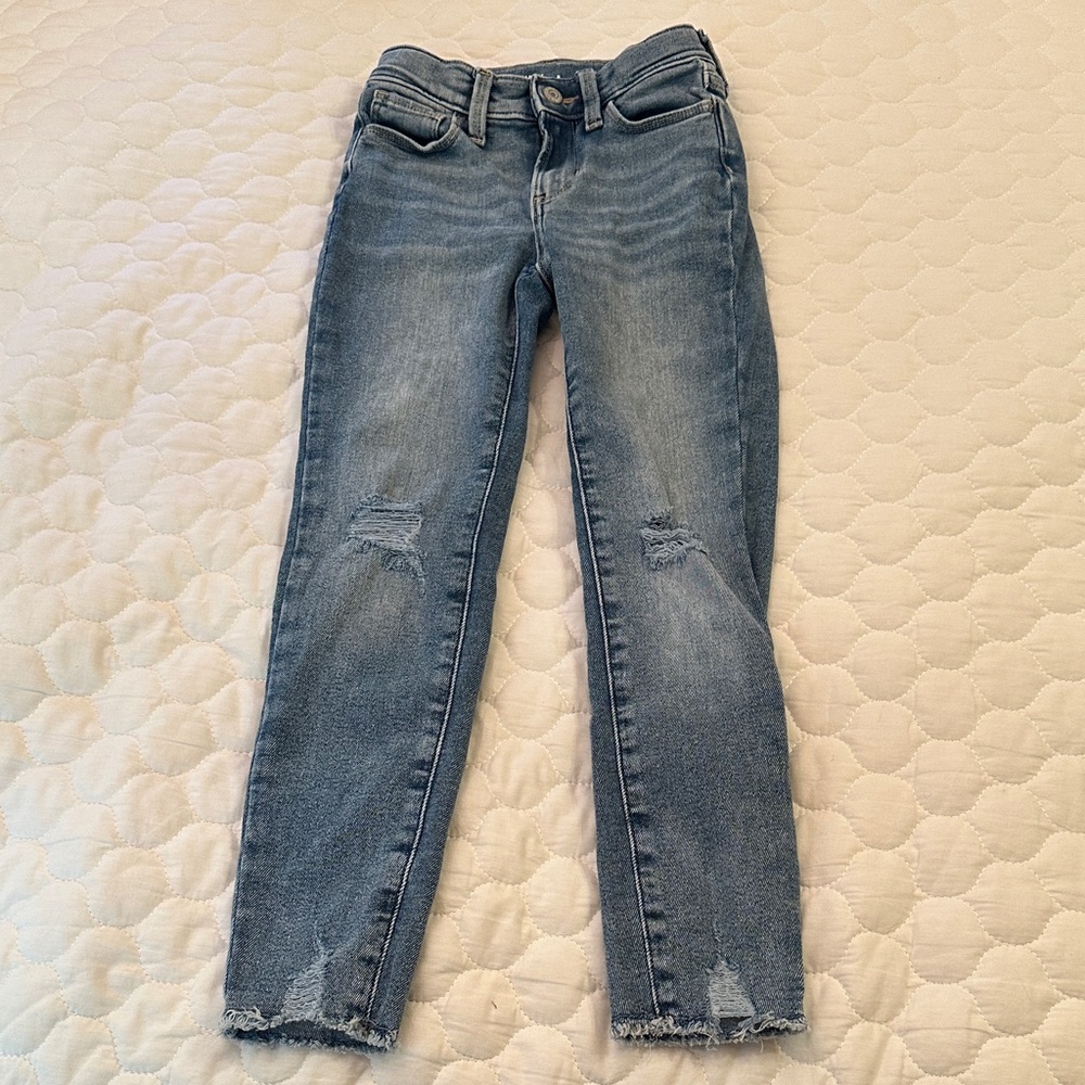 Old Navy Kids' Blue Distressed Rock Star Jeans